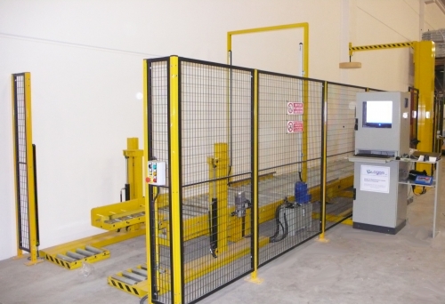 sistema di confezionamento automatico pallet
