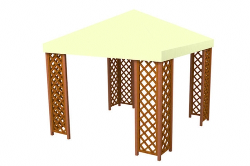 Gazebo Simeone, prodotto da Legnoluce