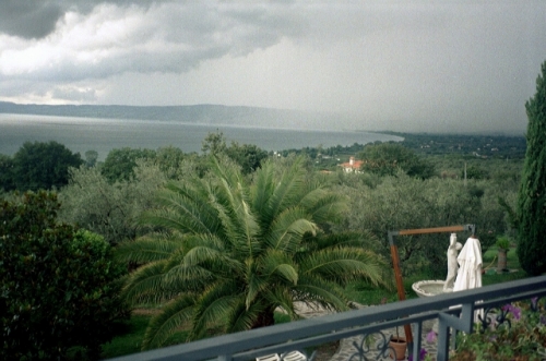 Temporale estivo sul lago di Bolsena