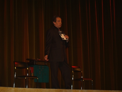 Tony Binarelli durante un nostro evento