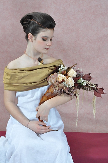 Bouquet da sposa a cornucopia