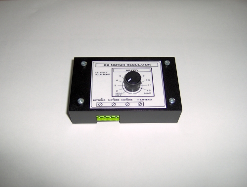 Regolatore di velocita per motori in dc 10 ampere 12 volt.