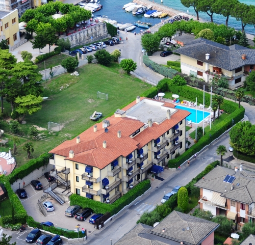 l'hotel dall'alto