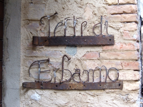 Entrata della Cantina TERRE DI ERBANNO