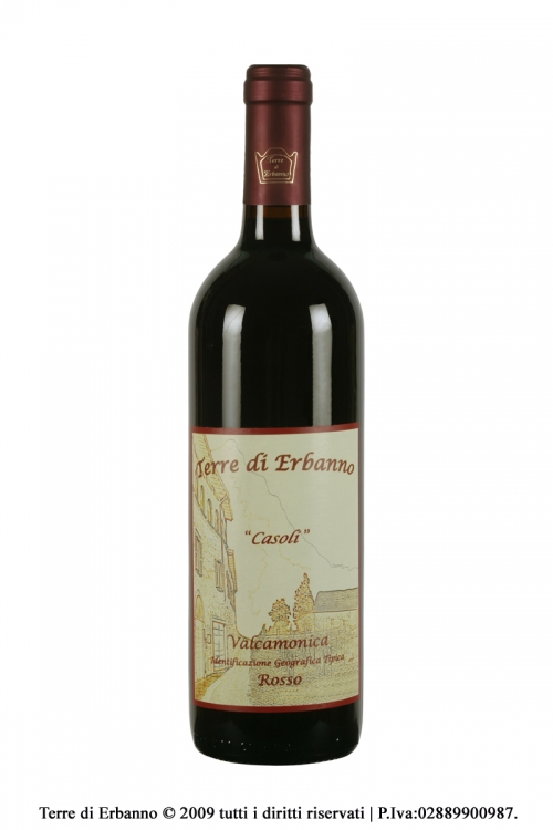 Rosso Igt di Valcamonica dell' Az. Vitivinicola Terre di Erbanno