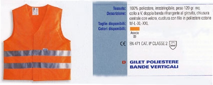 Vestiario antinfortunistico professionale e no.