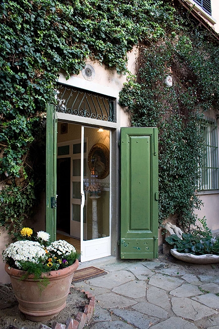 ingresso alla struttura