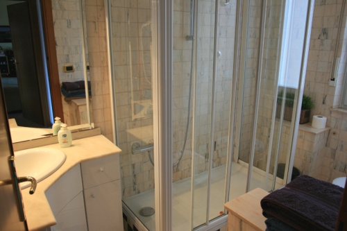 Bagno del Bed and Breakfast camera Tripla