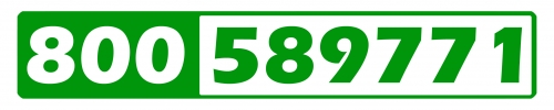 QUESTO è IL NOSTRO NUMERO VERDE CHIAMATECI PER INFO E PREVENTIVI