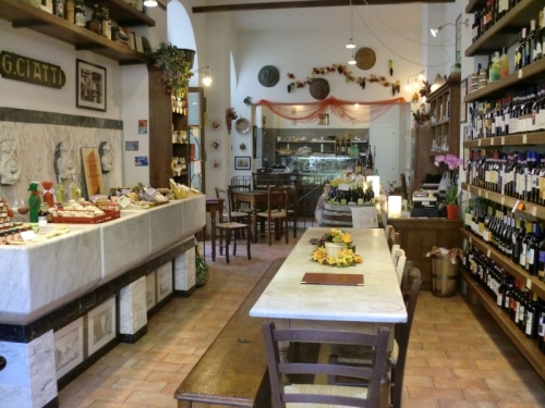 L'interno del locale