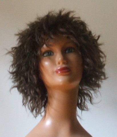 parrucca 100% human hair . Riccia