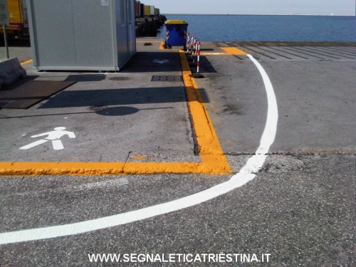 Segnaletica Stradale Triestina - Trieste: segnaletica stradale orizzontale