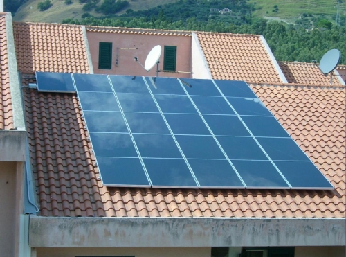 impianto fotovoltaico da 3 kWp - amorfo