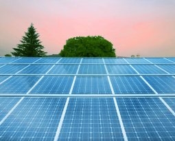 Parco fotovoltaico in prospettiva
