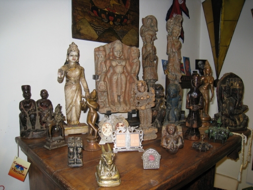 statue antiche in bronzo, pietra, marmo da tibet, india, nepal