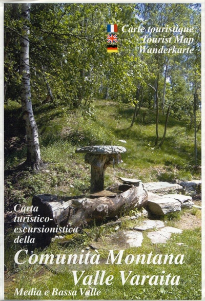 carta turistico escursionistica della Val Varaita_Bassa Valle